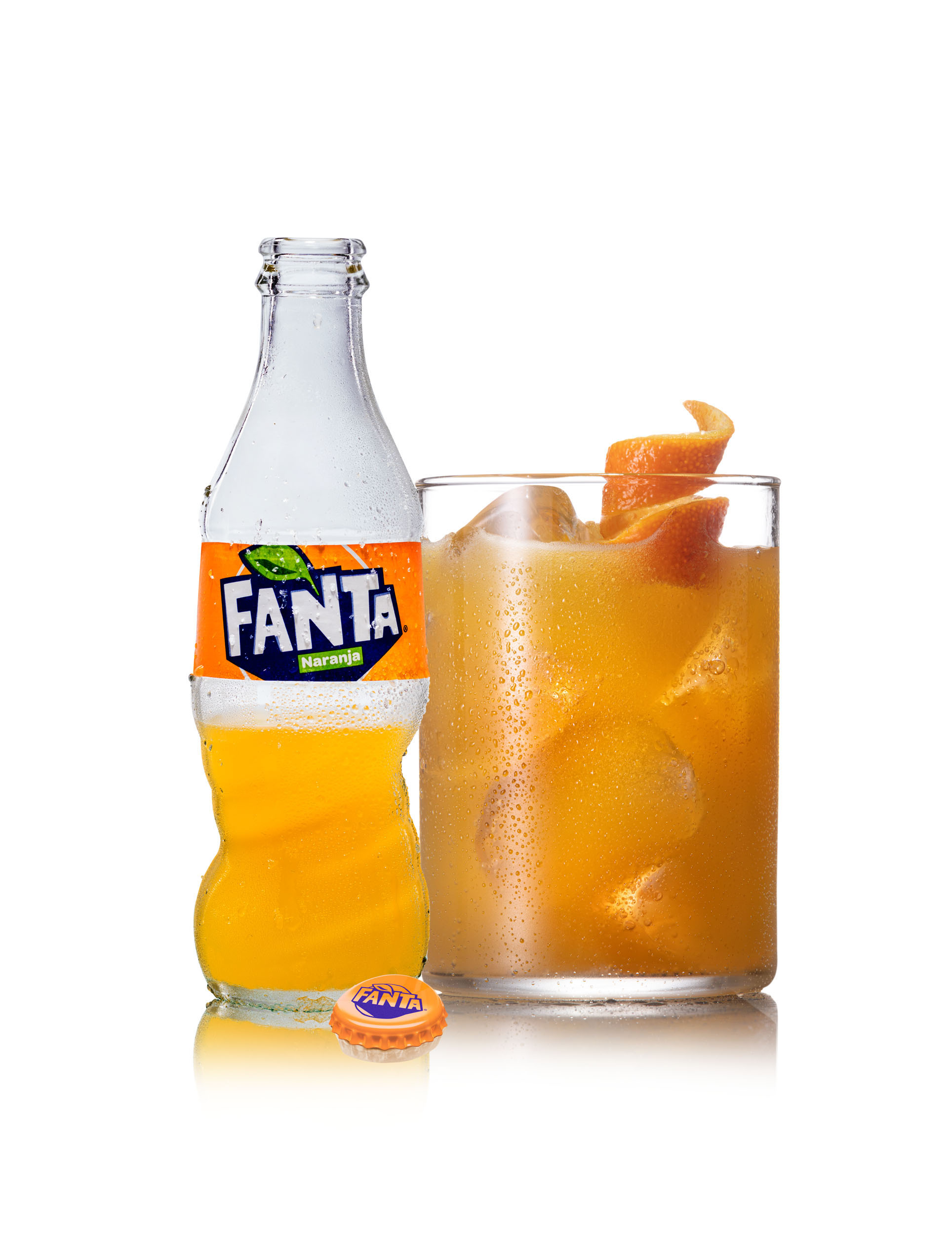 Fanta de naranja Bebidas